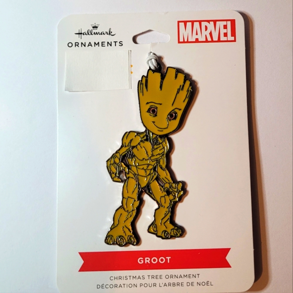 Hallmark Marvel Groot Metal Christmas Tree Ornament
